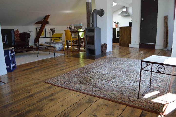 Appartement de vacances entier, Anna-Thomsen-Stift - Fewo mit Dachterrasse,6 Pers. in Flensbourg, Grünes Binnenland