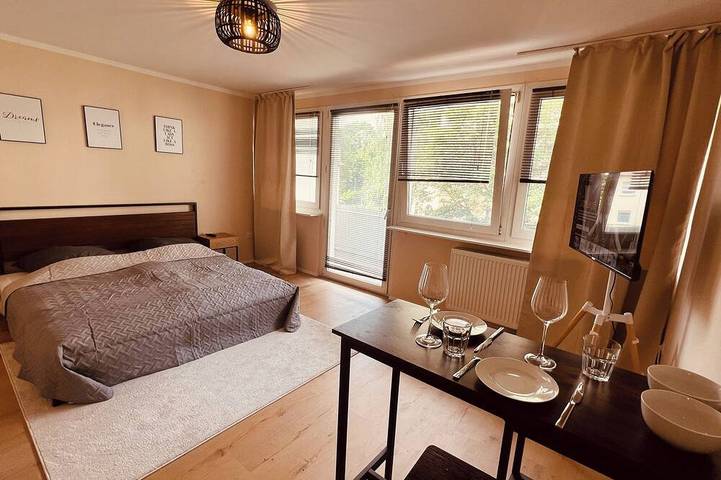 Ferienwohnung für 3 Personen, mit Balkon in Offenbach