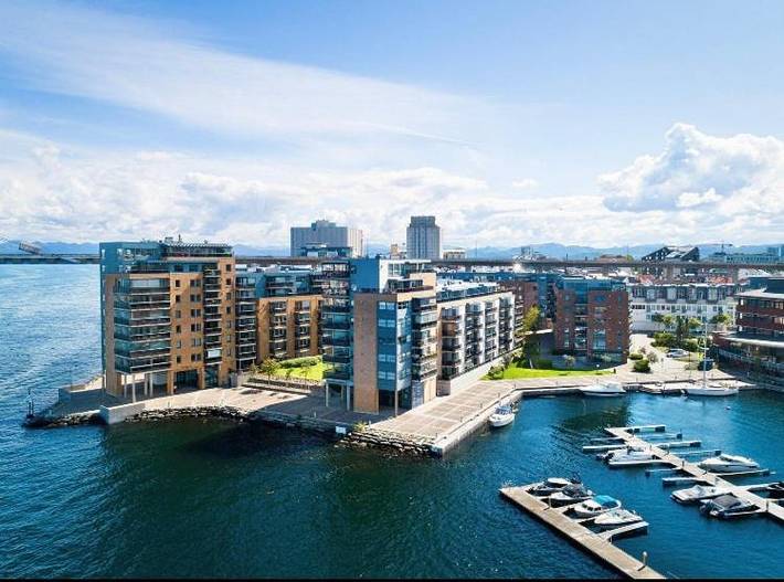 Ferieleilighet for 4 personer, med utsikt og balkong i Stavanger 