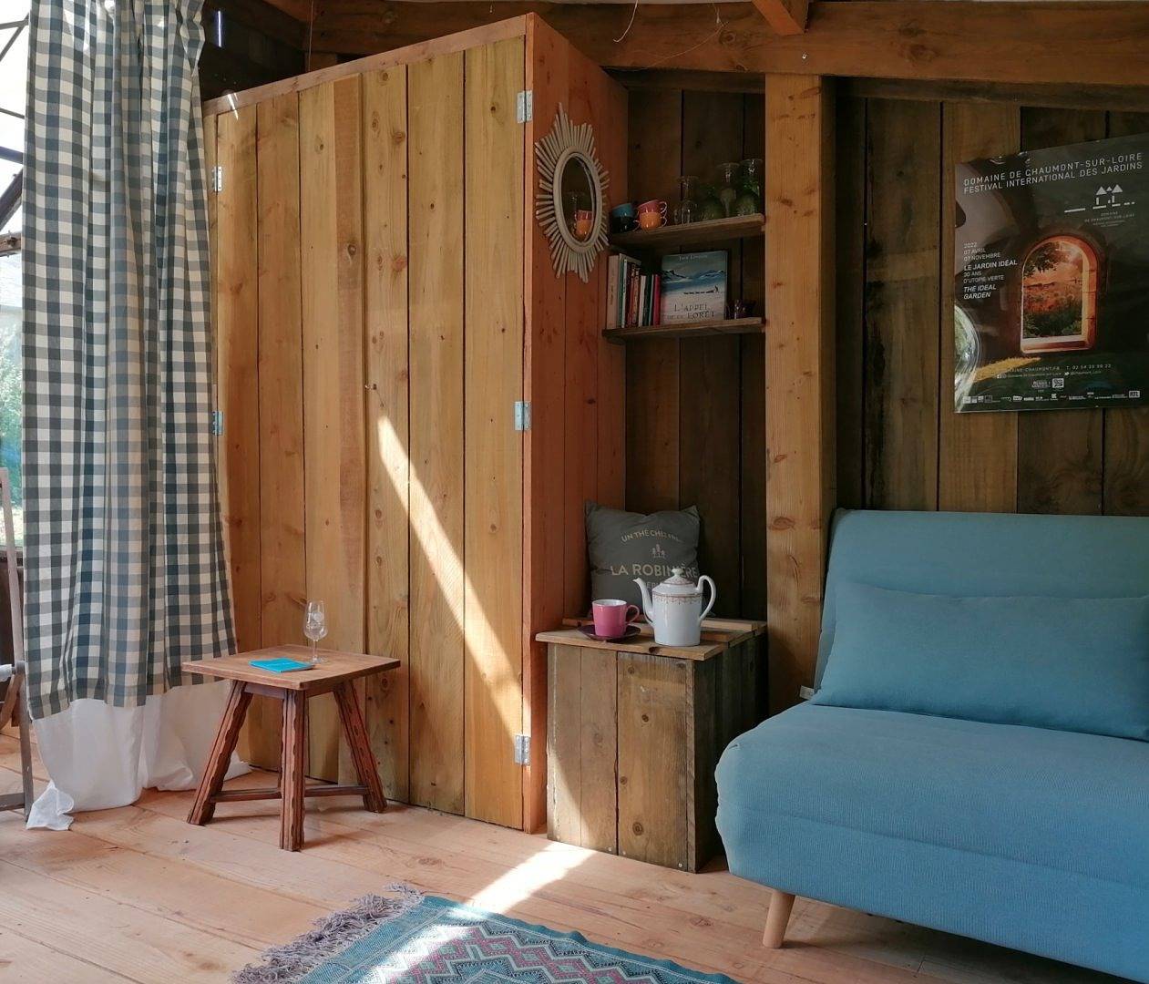 La Robinière Maison d'Hôtes - La cabane in Mont-près-Chambord, Sologne