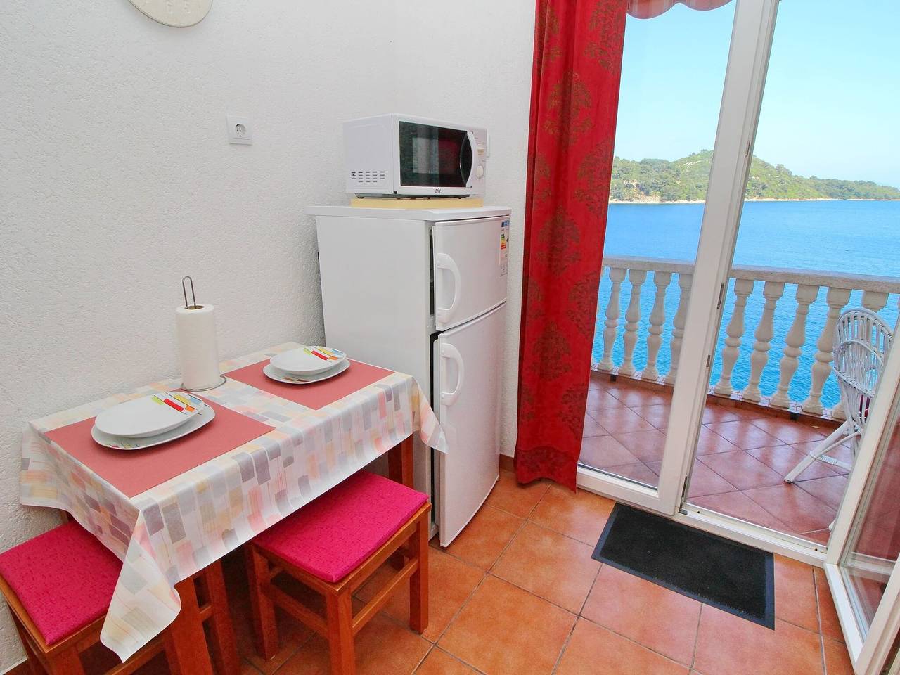 Ganze Wohnung, Apartments Filipović - One-Bedroom Apartment with Balcony and Sea View (A1) in Mljet