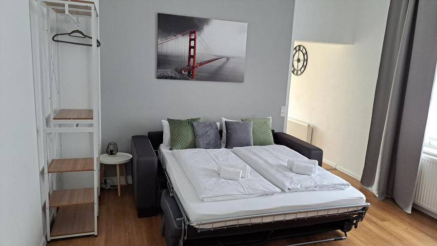 Ferienwohnung für 5 Personen, mit Balkon und Terrasse sowie Garten und Ausblick in Horn-Bad Meinberg