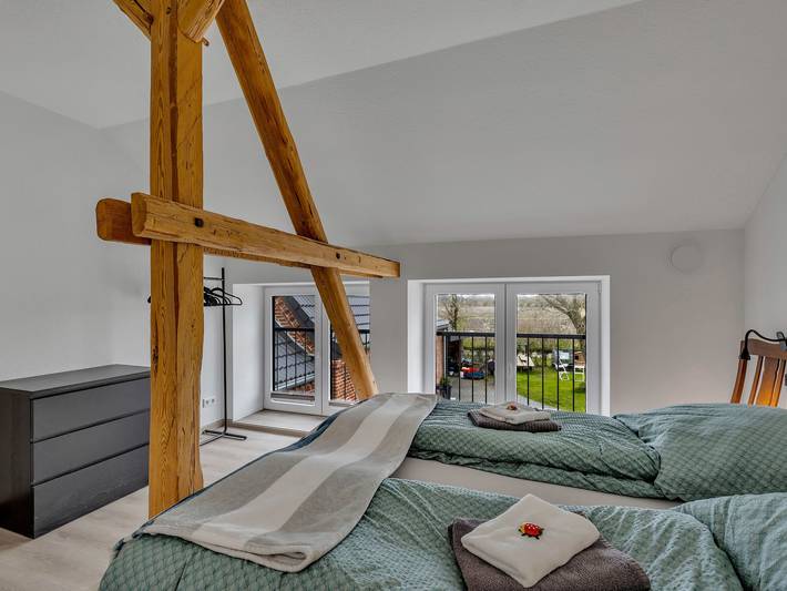 Bauernhof für 10 Personen, mit Garten und Sauna sowie Ausblick und Terrasse, mit Haustier in Schleswig-Holstein - 4