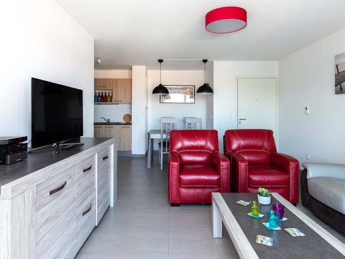 Appartement entier, Superbe appartement neuf à deux pas de la plage avec balcon et parking privé à Capbreton in Capbreton, Côte d’Argent