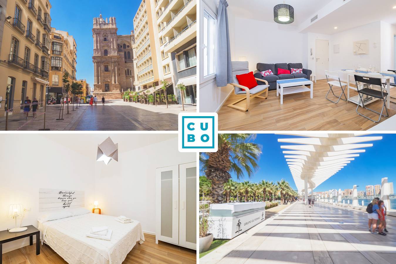 Vakantieappartement voor 4 Personen in Centro (Málaga), Malaga