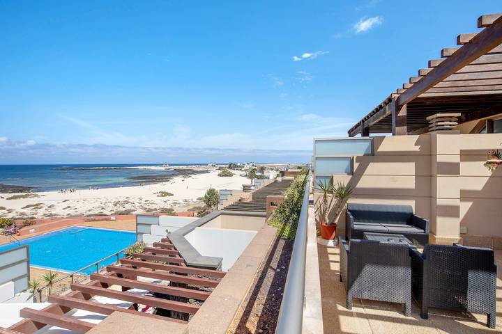 Ferienhaus für 5 Personen, mit Balkon und Kinderpool auf Fuerteventura