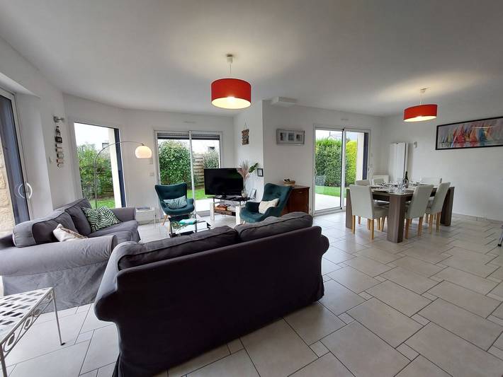 Maison de vacances pour 8 personnes, avec jardin, animaux acceptés dans le Morbihan - 4