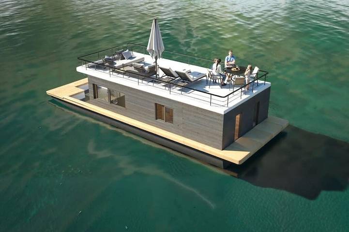 Péniche pour 6 personnes, avec terrasse dans Maffle - 3