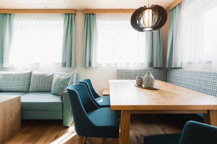 Ferienwohnung für 2 Personen, mit Pool und Garten sowie Sauna und Ausblick, mit Haustier in Schattwald - 3