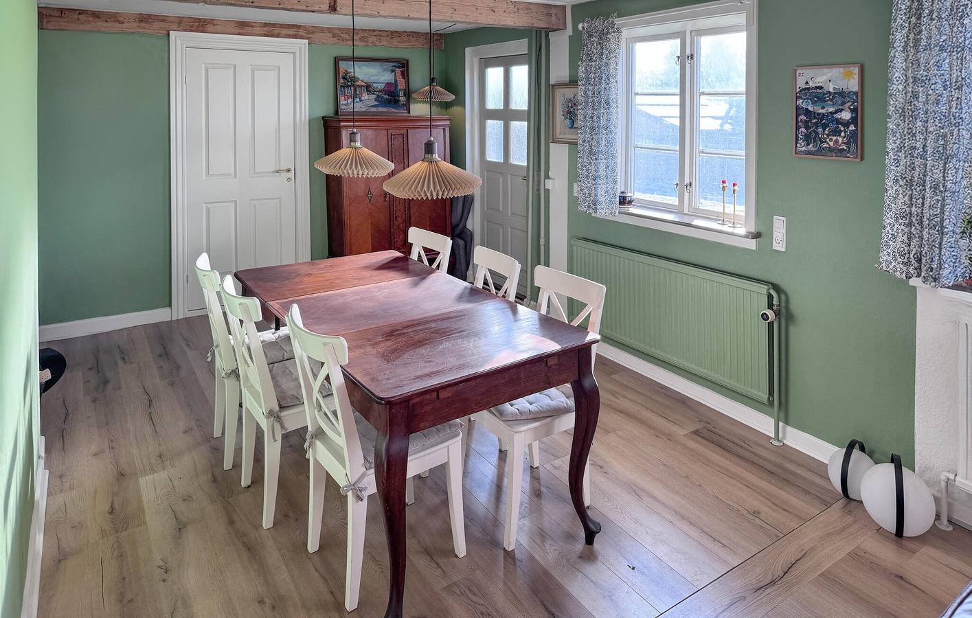 Feriehus for 24 personer med have in Rø, Gudhjem