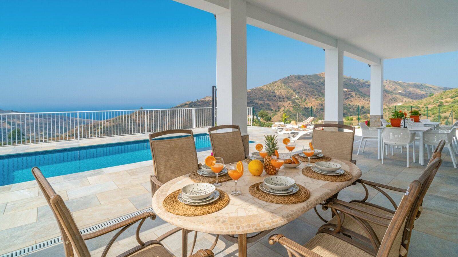 Villa El Mirador de Ana Arenas by Ruralidays in Arenas, Costa del Sol