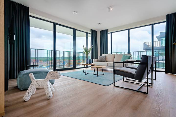 Location de vacances pour 4 personnes, avec balcon/terrasse et balcon à Breskens - 2