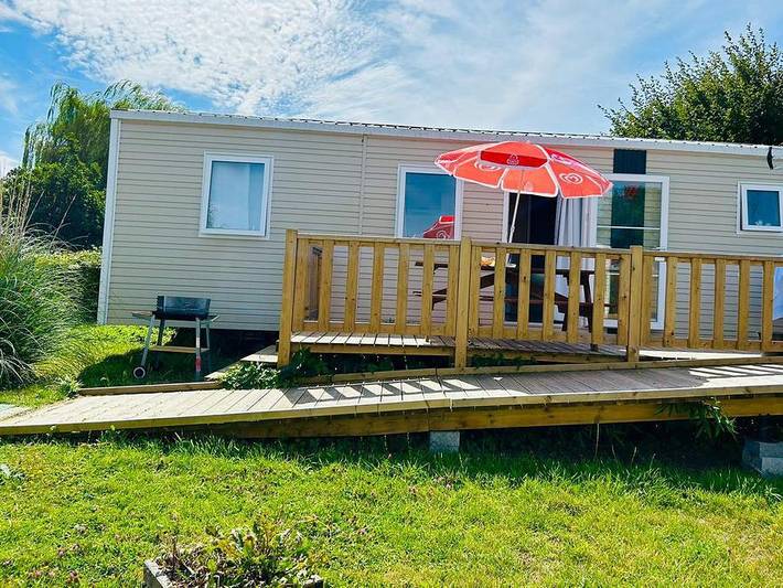 Camping Le Clairmarais - Mobilheim 4 personen - Pmr Confort Plus 2 Zimmer - Zwischen 30 und 35 m² -5ans 4 pers. in Clairmarais, Saint-Omer und Umgebung