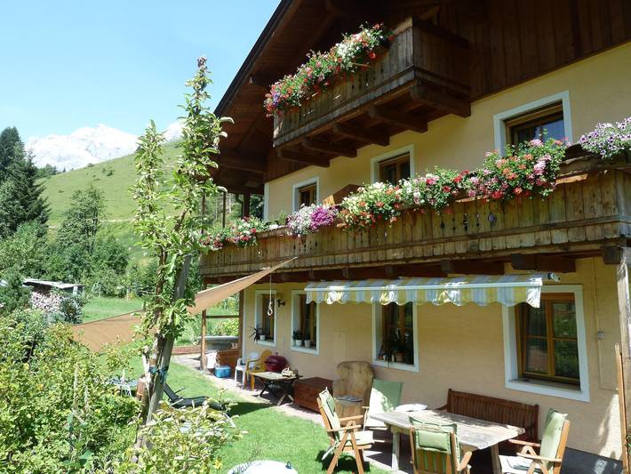 Ferienwohnung für 2 Personen, mit Garten und Balkon, kinderfreundlich im Salzburger Land - 2