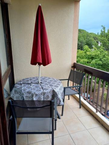 Gîte pour 2 personnes, avec balcon à Gréoux-les-Bains