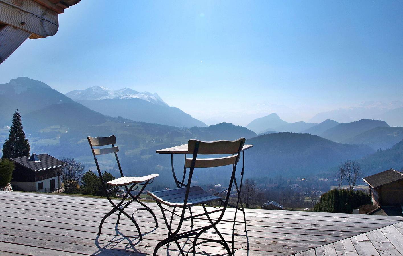 Appartement avec vue sur la montagne avec parking, bain à remous et Internet in Onnion, Région de Bonneville