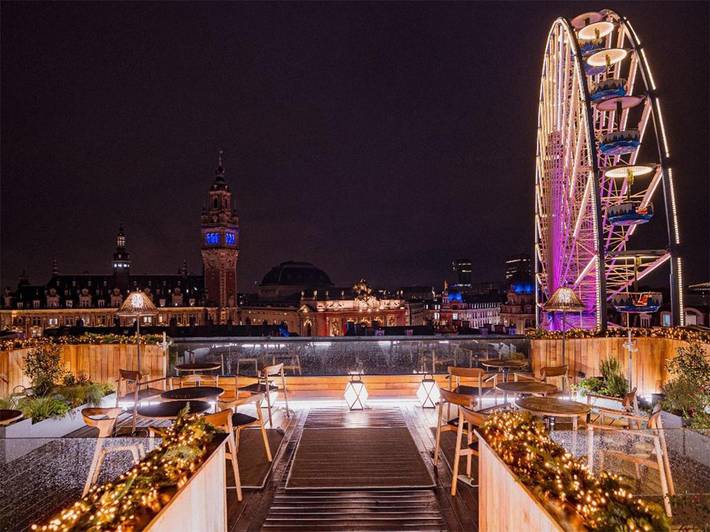 Hotel voor 2 personen, met terras in Rijsel