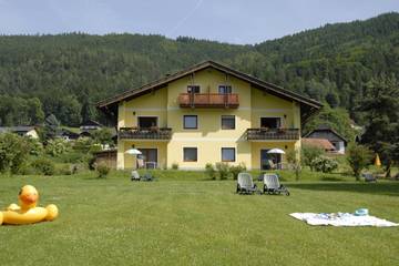 Hütte für 3 Personen, mit Seeblick und Garten in Kärnten