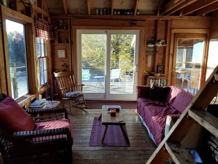 Glamping for 4 people, with terrace in Vermont