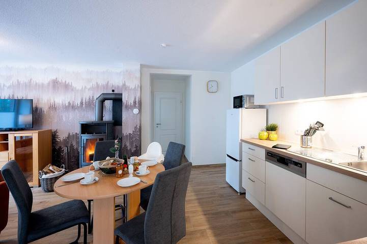 Ferienwohnung für 4 Personen, mit Garten und Sauna in Molbergen