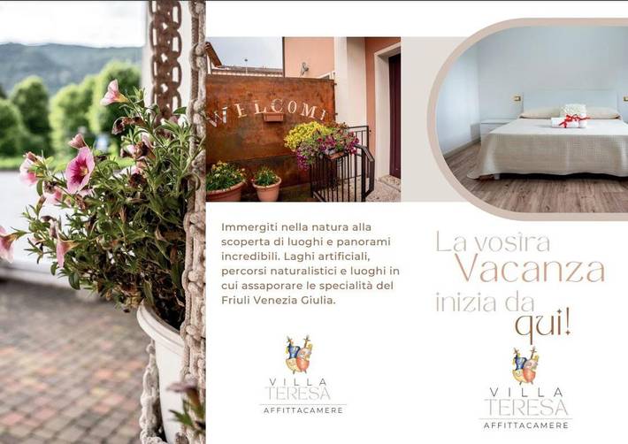 Location de vacances pour 3 personnes, avec Terrasse et Jacuzzi ainsi que Jardin et Vue à Maniago