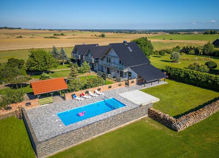 Ferienpark für 18 Personen, mit Ausblick und Pool sowie Garten in Polnische Ostsee - 2