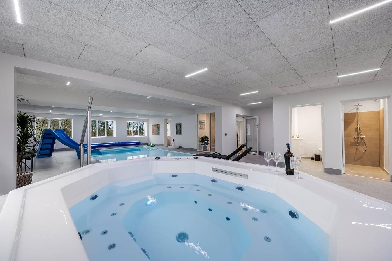 Exclusive pool house/conference center with Gymnasium. in Erslev, Morsø