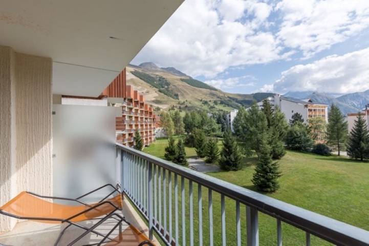 Studio für 4 Personen, mit Balkon in Les Deux Alpes