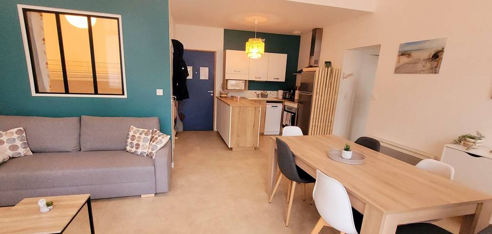 Ganze Wohnung, Waldapartment – Gemeinschaftspool in La Tranche-sur-Mer, Vendée