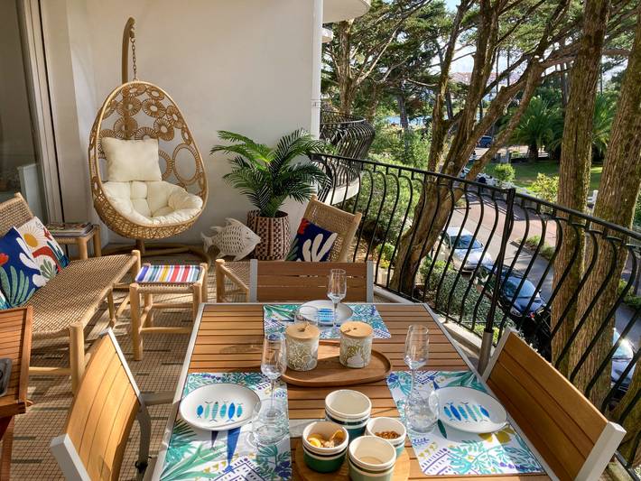 Apartamento para 4 personas, con Balcón y Terraza en Hossegor