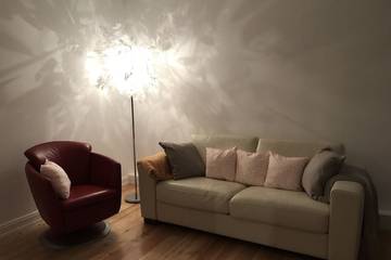 Ferienwohnung für 3 Personen, mit Garten und Balkon in Wiesbaden