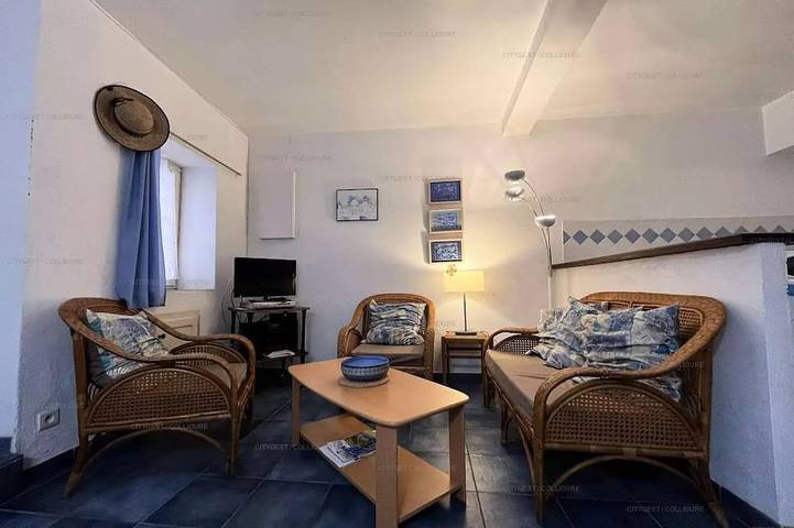 Villa pour 6 personnes, avec balcon à Collioure