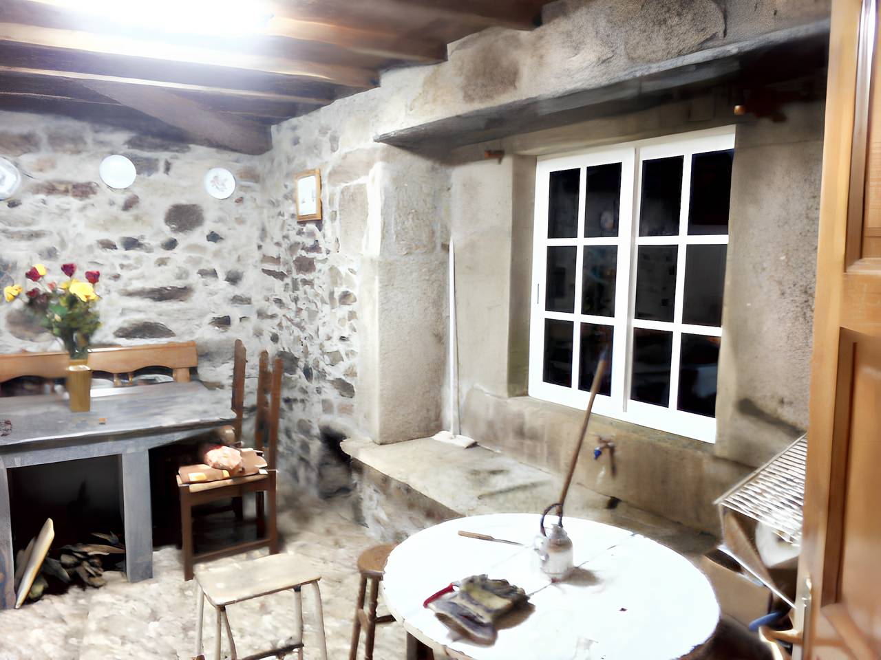 Großes Familienhaus mit Garten- und Bergblick - Lugo in Chantada, Lugo Provinz