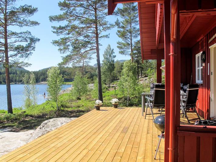 Ferienhaus für 4 Personen, mit Balkon und Terrasse sowie Seeblick in Norwegen - 2