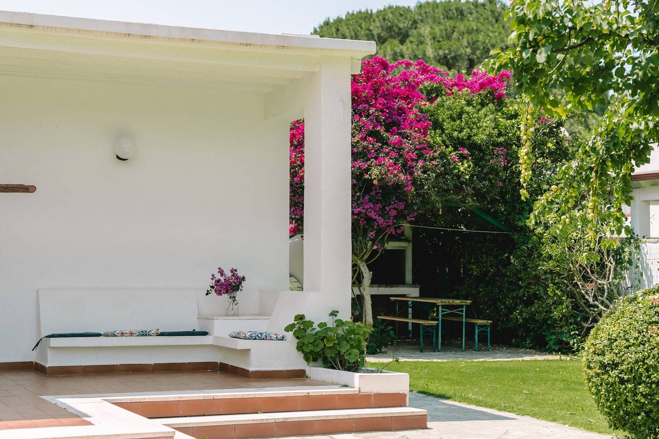 Casa vacanze "Villa Margherita" con 2 terrazze private e Wi-Fi in Geremeas, Maracalagonis
