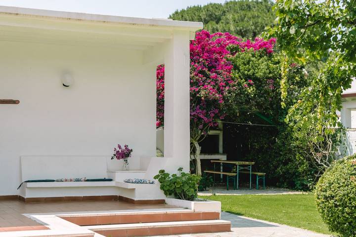 Casa vacanze "Villa Margherita" con 2 terrazze private e Wi-Fi in Geremeas, Maracalagonis
