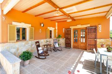 Ferienhaus in Llubí, Mallorca Inselmitte für 4 