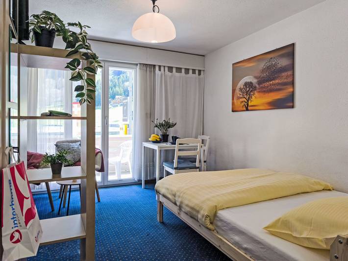 Ferienwohnung für 2 Personen, mit Balkon in Wengen