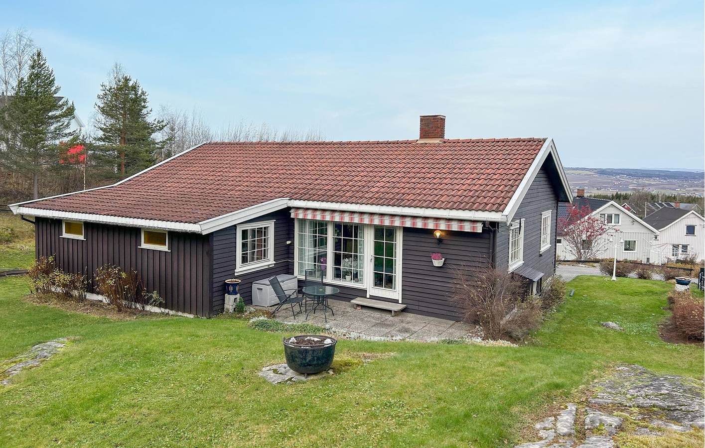 Ferienhaus für 5 Personen mit Garten in Østre Toten