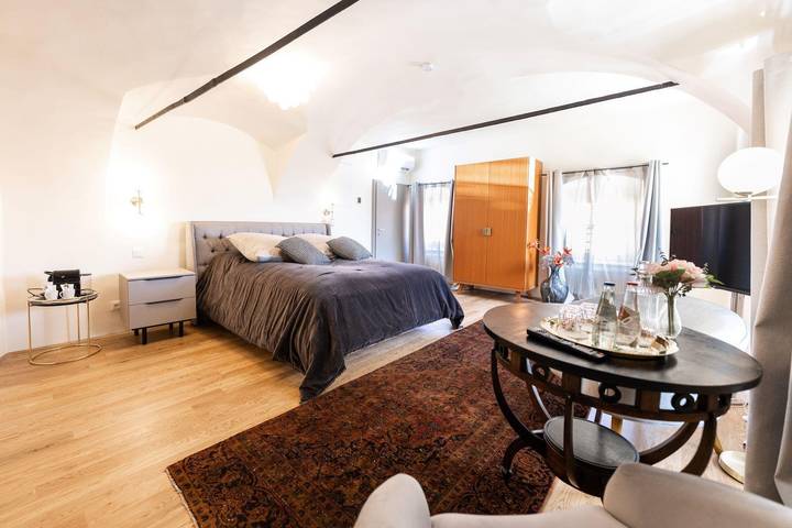 Hotel für 2 Personen, mit Sauna und Ausblick sowie Garten und Terrasse, mit Haustier - 1
