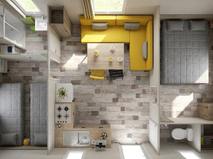 Camping pour 4 personnes, avec piscine et terrasse, animaux acceptés en Auvergne - 2