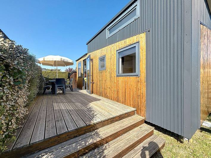 Camping pour 2 personnes, avec piscine et terrasse dans la Manche