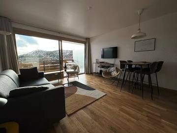 Gîte pour 4 personnes, avec vue et balcon dans Office de Tourisme de l'Alpe d'Huez