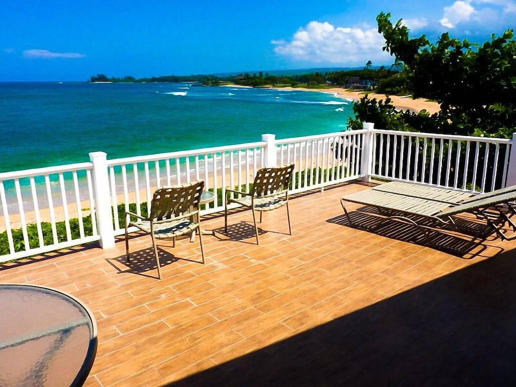 Ocean Front & Short Walk Nach Berliner Haleiwa-Stadt in Haleiwa, North Shore (Oahu)