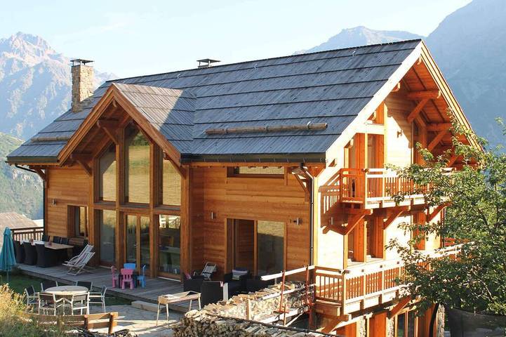Chalet pour 12 personnes, avec terrasse et jardin, animaux acceptés - 1