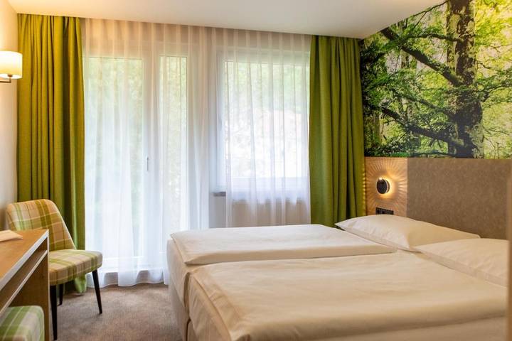 Hotel für 2 Personen, mit Terrasse und Garten sowie Sauna in Krippen