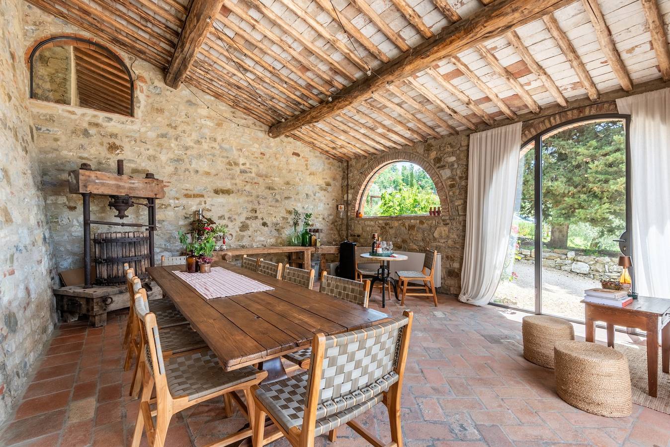 Podere Ferrale – Toskanische Villa im Chianti mit Pool & Sonnenuntergangsblick (10 Gäste) in Radda in Chianti, Chianti