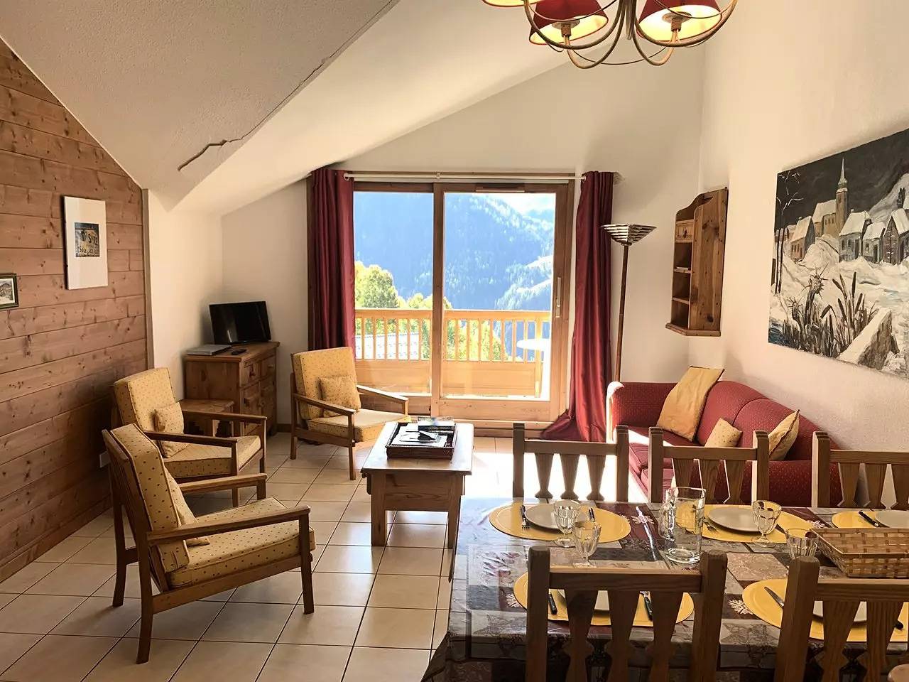 Apartamento entero, Paradiski cerca de las pistas plan peisey in Parque Nacional de Vanoise
