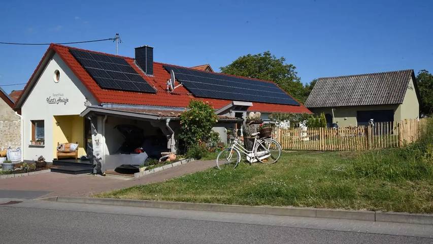 Ferienhaus für 4 Personen, mit Garten