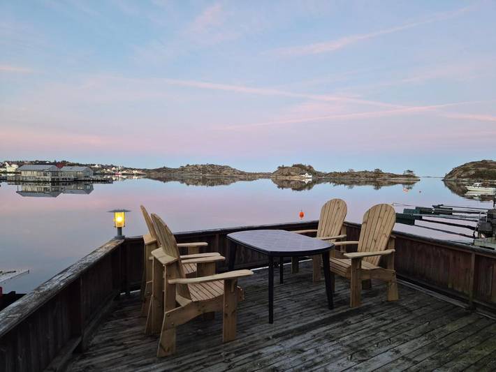 Feriehus for 5 personer, med Terrasse og Utsikt i Kristiansand 